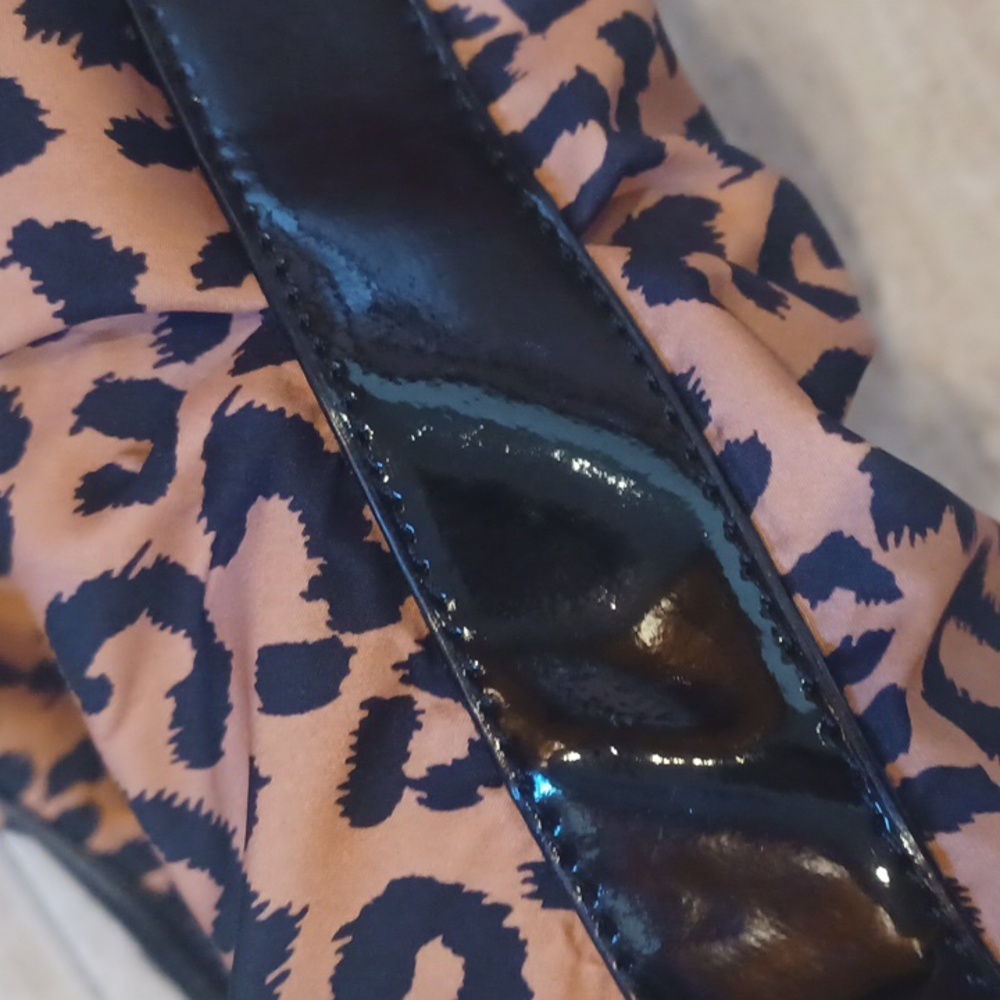 Betseyville by Betsey Johnson Animal Print Hobo Shoulder Bag - Picture 6 of 15